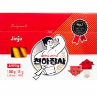 천하장사 오리지널 소시지 1500g 15g x 100개 5상자