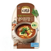 CJ제일제당 다담 냉이된장찌개 양념 140G 간편식 맛있는 10개