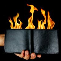 파이어월렛 불타지않는 지갑 마술 무대용 지포기름 옵션 프로포즈마술