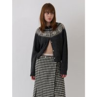 [윤세] Unbalance Mono Pleats Skirt - Check 검정색 QQ3927YS25 YS23AWSK02CK