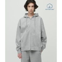 ST안다르D 헤비웨이트 오버사이즈 후디드 스웨트 집업 미디엄 HEAVYWEIGHT OVERSIZE HOODED SWEAT Z