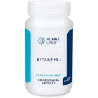 클레어랩스 klaire 베타인 HCl 648mg 100캡슐 Betaine HCl