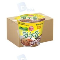 오뚜기 컵누들 매콤찜닭맛 소컵 30개 쫄깃당면 컵라면 컵누들