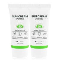 비러브 (1+1)비러브 카밍 선크림 50ml  SPF50+/PA++++