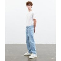 MARITHE FRANCOIS GIRBAUD M X-POCKET TAPERED DENIM PANTS light