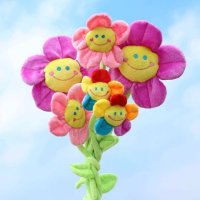 [아트랄라] 아트랄라 스마일 플라워 (3종 택1) 꽃 인형 꽃다발 인테리어 소품 졸업식 선물 장식