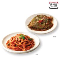 종가집 옛맛 깻잎지1kg+옛맛 무말랭이1kg