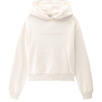 울리치 로고 플리스 후디 Logo Fleece Hoodie milky cream WOO36GBNWHTS2AAA00