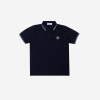 키즈 스톤 아일랜드 21348 폴로 셔츠 - Kids Stone Island 21348 Polo Shirt Bl