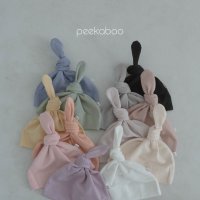 peekaboo 피카부 뉴모달 꼭지모자 아기모자