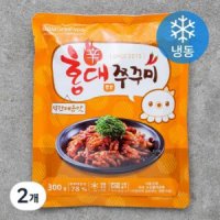 모모프렌즈 홍대쭈꾸미 약간매운맛 냉동 300g 3개