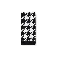 247 SEOUL Jacquard houndstooth muffler