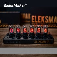 EM RGB 준형 글로우 튜브 시계 데스크탑 장식 남자 친구 선물 운명 돌 문 Elekstube IPs