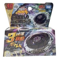 Takara Tomy 베이블레이드 메탈 배틀 퓨전 탑  BB122 디아블로 네메시스 XD 4D  라이트 런처 포함