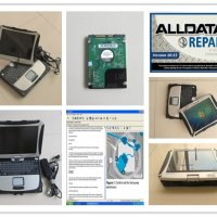 자동 진단 소프트웨어 Alldata 10.53 노트북에 설치 CF19 Toughbook 하드 디스크 1 테라바이트 Windows7