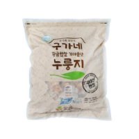 구가네 황금햅쌀 가마솥맛 누룽지 3kg (1봉) 무료배송