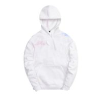 [정품] Kith Tie Dye Williams III Hoodie ’White/Red’ 329517