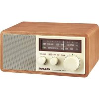 산진 WR-11 우드 아날로그 모던 라디오  Radio