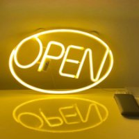 네온 사인 싸인 오픈 LED 간판 OPEN 술집 카페 전광판