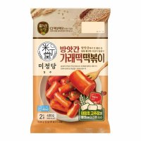 CJ 엄마손맛 미정당 방앗간 가래떡 떡볶이 400g 수험생간식 캠핑 pC방 음식