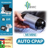 BMC M1 미니 자동 CPAP APAP 자동차 여행 수면 무호흡증 진동기 코골이 방지 환풍기 무수 가습 마스크 포함