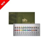 신한 한국화 물감 sh 7.5ml 13색 파레트 캘리그라피 동양화 아교 채색