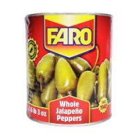 ARHC 파로 할라피뇨 페퍼 홀 2.8 kg faro 통조림 대용량 업소용 절임