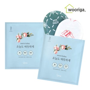 우리가스토리 국내생산 발핫팩 40g(20gx2ea) 90개 붙이는핫팩 미니핫팩