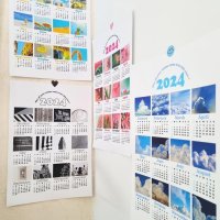 2024년 벽걸이 플래너 인테리어 키치 빈티지 감성 포스터 캘린더/달력/Calendar