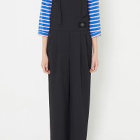 럭키슈에뜨 점프수트 Sleeve Strap Long Jumpsuit LFDES21200BKX