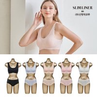 [롯데홈쇼핑][신영와코루 슬림라이너] 신영와코루 SLIM LINER 슬림라이너 레이스 프리컷 브라팬티 5세트