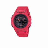 카시오 지쇼크 쿼츠 블랙 레드 다이얼 48.5mm 남성시계 GAB001 4A 664055 - Casio