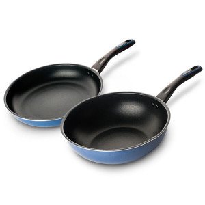 도루코 (5%쿠폰) 애쉬블루 프라이팬 1+1 (프라이팬28cm+궁중팬28cm)