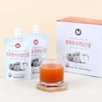 [김재식헬스푸드] 토마토 사과 당근즙 100ml x 60팩(총2박스)