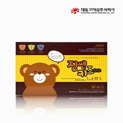 대동고려삼 <b>진쎈 키즈아이 20ml</b> 30포 선물세트