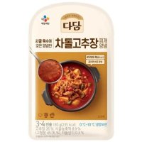 CJ 다담 차돌고추장찌개양념130g 5개