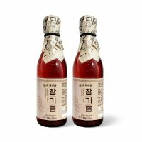 시장쏙 전연화 국산 참기름  300ml  2개 - 시장쏙