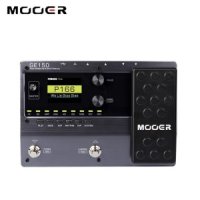 UKPlug 80s 이펙트 앰프 디지털 모델 유형 기능 프로세서 페달 멀티 AMP MOOER 멀티이펙터 GE150 55