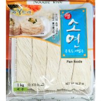 업소용생소면1kgX10개 분식점 식당 콩국수 비빔국수용 생면