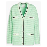 산드로 여성 Aymar embellished tweed cardigan 가디건 SFPCA00584VERT