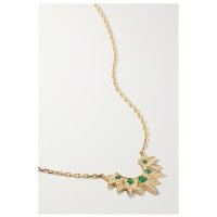 피아제 여성 Sunlight rose gold, emerald and diamond necklace 목걸이 G33R3400ROSE GOLD