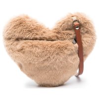 일구포 키즈 heart-shaped faux-fur bag 가방 A23ZO081PE023 21354386