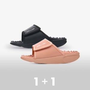 [1+1]여성용 지압슬리퍼 칼로링