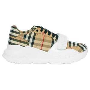 버버리 12주년 여성 리지스 로우탑 스니커즈 아카이브 베이지 8020281 REGIS 아카이브베이지 57670979