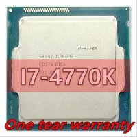 I7-4770K i7 K SR147 3.5 GHz 쿼드 코어 8 스레드 CPU 프로세서 LGA 1150