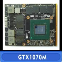 GTX1070M 8GB GDDR5 MXM 비디오 VGA 그래픽 카드 N17E-G2-A1 MS-1W0V1, 노트북용 신제품