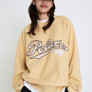 [이벳필드] 폴러베어 헤리티지 맨투맨 옐로우 EB2303CR01YE