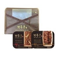 [경복궁]한우불고기 600g & 칼집LA갈비 600g 혼합 선물세트