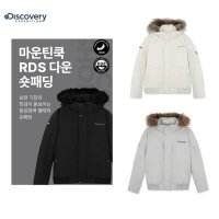 디스커버리 역시즌 남여공용 마운틴쿡 RDS 다운 숏패딩 DXDJ7G026