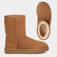 어그 미국 UGG 클래식 숏 II 양털 부츠 체스트넛